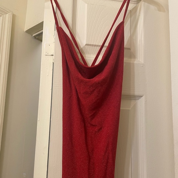 SHEIN high slits glitter maxi dress - Picture 7 of 12